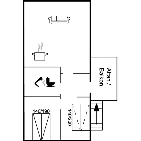 דירה Reimund - 2-3km From The Sea By Interhome *